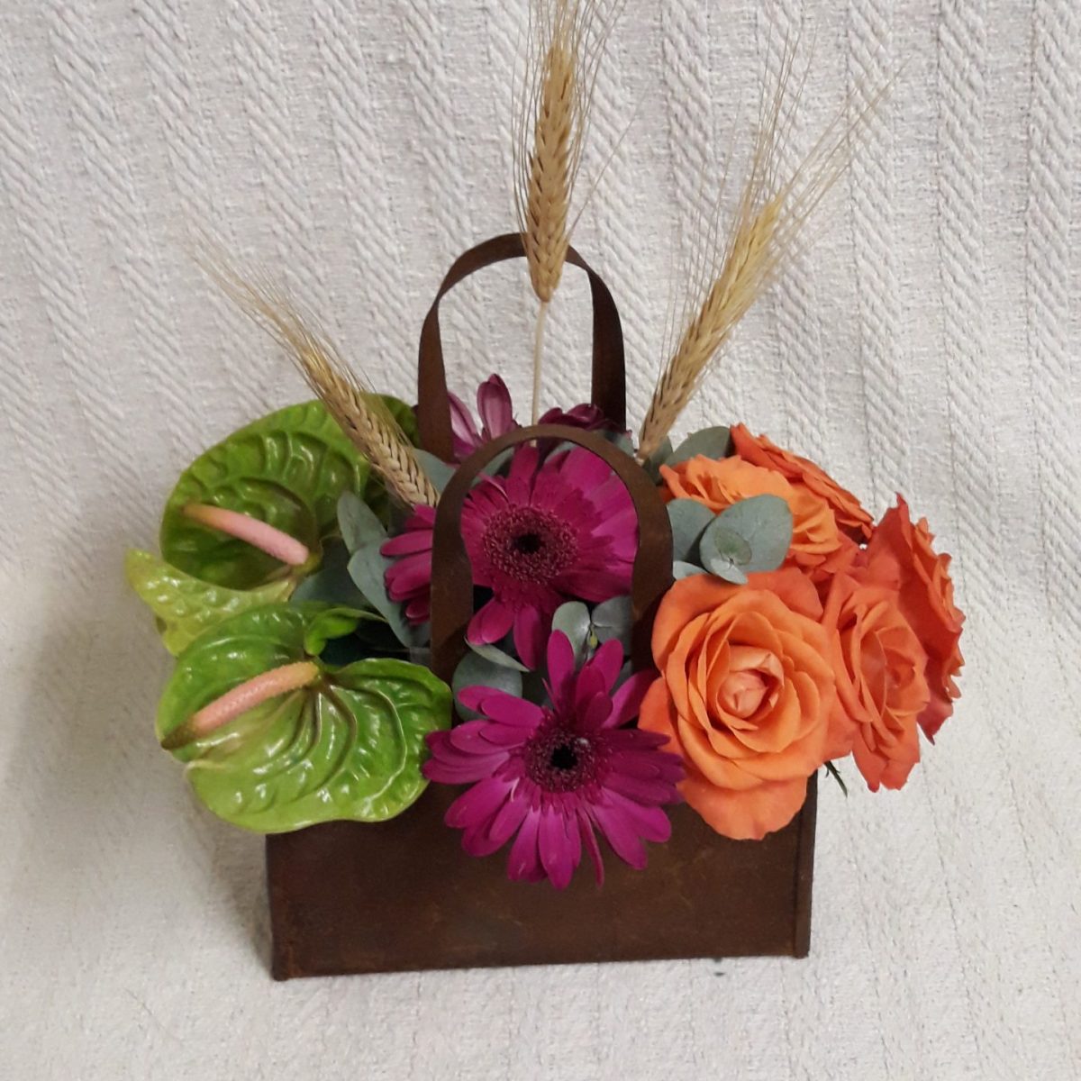 Pink and white flower box Order Flowers Online