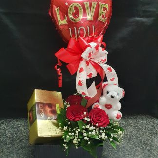 Valentine's Gift box with 200g Jacquot Truffles